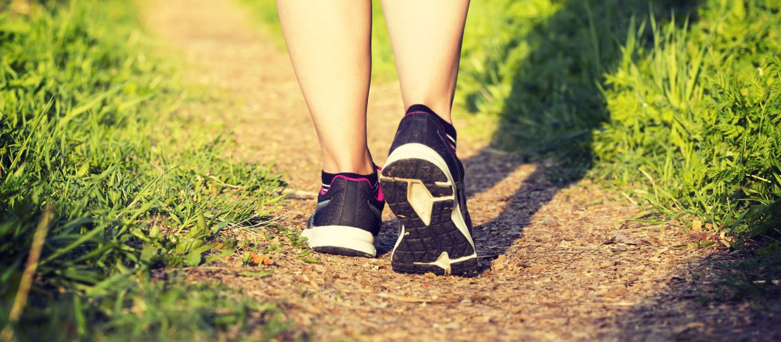 Woman Is Walking The Path In The Sunshine She Is 2026 03 26 00 52 01 Utc